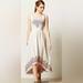 Anthropologie Dresses | Cute Anthro Summer Dress. Size 0p | Color: Pink/White | Size: Xs