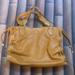 Michael Kors Bags | Michael Kors Mk Cognac Whiskey Tan Leather Tote Purse Shoulder Bag Distressed | Color: Gold/Tan | Size: Os
