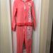 Pink Victoria's Secret Tops | - *Set* New Vs Pink Matching Jogger And Full-Zip Hoodie | Color: Pink | Size: Xs