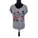 Disney Tops | Disney Parks Mickey Whispering To Minnie Gray Short Sleeve T Shirt Size M | Color: Gray | Size: M