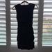 Zara Dresses | Bnwt Black Pleather Zara Mini Dress Xs | Color: Black | Size: Xs