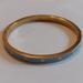 Kate Spade Jewelry | Kate Spade Ny Spot The Spade Enamel Hinged Bangle Blue Gold Finish Bracelet | Color: Blue/Gold | Size: Os