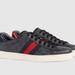 Gucci Shoes | Gucci || Men’s Ace Gg Supreme Sneakers | Color: Black | Size: 6.5