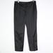 J. Crew Pants & Jumpsuits | J. Crew Collection Kate Satin Black Straight Leg Trouser Dress Pants Size 10p | Color: Black | Size: 10p