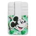 Disney Bags | Disney Parks Mickey & Minnie Tropical Credit Card Holder Id Wallet Rfid | Color: Green/White | Size: Os