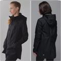 Lululemon Athletica Jackets & Coats | Like New Lululemon Raincoat. | Color: Black | Size: 8