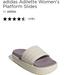 Adidas Shoes | Adidas Adilette Platform Slide | Color: Purple/White | Size: 7