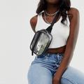 Adidas Bags | Adidas Originals Clear Fanny Pack With Black Piping | Color: Black/White | Size: Os