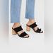 Free People Shoes | Free People Rosie Ruffle Heel Black Size 37 | Color: Black | Size: 37