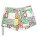 Lilly Pulitzer Shorts | Lilly Pulitzer Callahan Shorts In A Patchwork Pattern / 8 / Pink / Green | Color: Green/Pink | Size: 8