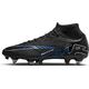 Nike Herren Zoom Superfly 9 Acad Sg-Pro Ac Fußballschuh, Schwarz Blau Black Chrome Hyper Royal, 36.5 EU