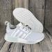 Adidas Shoes | Adidas Nmd_r1 J Primeblue Triple White Running Shoes H02334 Kids Sizes | Color: White | Size: Various