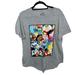 Disney Tops | Disney Women's 100yrs Cotton Blend Tee Sz Xl(15-17) | Color: Blue/Gray | Size: Xl(15-17)