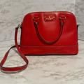 Kate Spade Bags | Kate Spade Rachelle Wellesley Leather Crossbody Bag Shoulder Bag Purse In Red | Color: Red | Size: Os