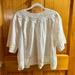 J. Crew Tops | J Crew White Blouse | Color: White | Size: M