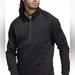 Adidas Shirts | Adidas Golf Men's Cold.Rdy Quarter Zip 1/4 Pullover Sweatshirt Black Size Small | Color: Black | Size: S