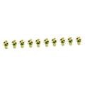 TOYANDONA 10 Pcs Doll House Potted Plant Dining Table Decoration Flower Ornaments Mini Toys Accesorios Para Escritorio Green Toy Decorations for Home Doll Toy Desk Ob11 Small Toy Resin