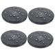 Toddmomy 4pcs Waist Stomach Exercise Equipment Board Exercise Equipment Exercising Disc Body Twisting Disc Girl Turn Small Slimming Rotating Board Pp Twist Disc Fitness