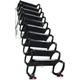 Telescoping Ladder Attic Telescopic Ladder Extension Ladder with Handrails Home Folding Ladder Wall Ladder Creative Attic Ladder Step Ladders Safe Stable*/1