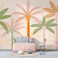 Colourful Cartoon Plants Trees Kids Decoration Mural Custom 3D Wallpaper Paste Living Room The Wall for Bedroom-430cm×300cm