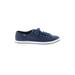 Keds Sneakers: Blue Solid Shoes - Women's Size 8 1/2 - Almond Toe