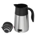 Electric Kettles for Boiling Water 1300ml 12V/ 24V Car Kettle Stainless Steel Electric Heating Cup Car Truck Travel Electric Kettle Pot Heated Water Cup for Coffee and Tea (Color : 120W 12V) (120W 1