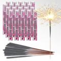 Mini Indoor Sparklers | For Cakes, Puddings and Cocktail Drinks | Produce Classic Golden Sparkles | Perfect for Birthdays, Weddings, Christenings, Christmas and New Year (200 Sparklers)