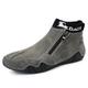 Men's Suede Desert Chukka Boots Fashion Casual Round Toe Platform Boots Fashion Men's Boots (Color : Grey, Size : 9 UK)
