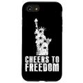 Hülle für iPhone SE (2020) / 7 / 8 4. Juli American - Cheers To Freedom