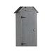 Creationstry Outdoor Storage Cabinet Tool Shed, Wooden Garden Shed | Wayfair JJ-24030017