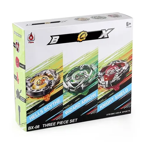 Beyblade Burst Gyro Spielzeug x Generation BX-08 Drei-in-Eins verschiedene Farb version Beyblade Set