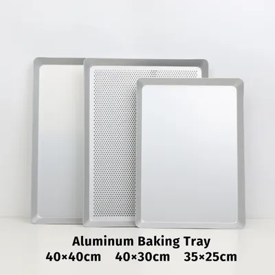 Rectangular Baking Pan Kitchen Accessories Perforated Dish Cake Mold Oven Tray Bread Toaster for Pastry Pizza Pan With Hole