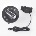 For Skoda Octavia II Combi 1Z5 1Z3 Chrome Auto Headlight Switch Replace module 1ZD941431 Add