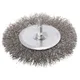 4inch 100mm Wire Wheel Brush For Drill Wire Brushes For Cleaning Rust 0.3mm Carbon Steel Crimp Wire
