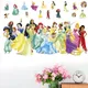 Cartoon Disney Lovely Snow White Cinderella Aurora Princess Wall Stickers For Kids Room Home