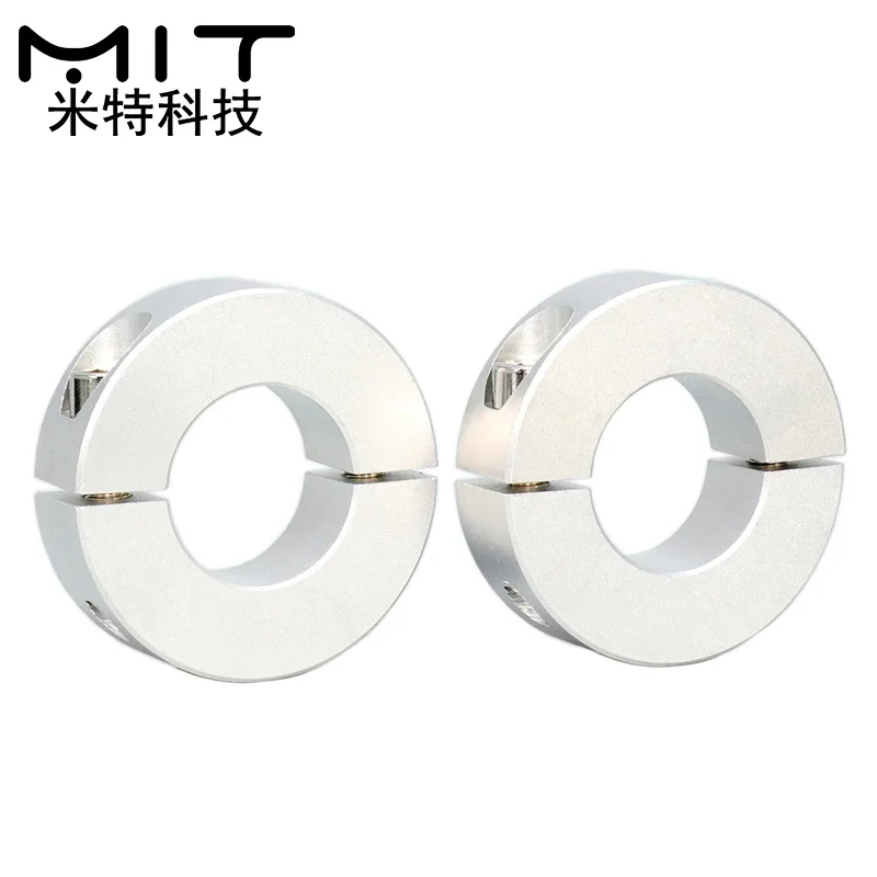 1 stücke split kragen Grenze Welle Sicherungsring Position Aluminium Legierung Oberfläche Eloxierung Behandlung Stop Welle Kragen dai 3 bis 100 Image