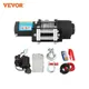 VEVOR Electric Winch 4000lb 12V Electric Winch with Wireless Remote Control Steel Lifting Electric