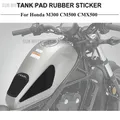 Retro Cafe Racer Für Honda Rebel 300 Rebel 500 CMX 2017 2018 2019 Tank Gummi Aufkleber Protector