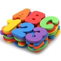 36PCS Bath Toys Letters Numbers Bath Organizer Alphabet Educational Bath Water Toys for Kids