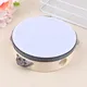 15cm Wooden Tambourine Drum Kids Handheld Drum Percussion Musical Instruments Toys For Children