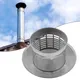 Air Extraction Hood For Ventilation Ducts Outlet Roof Pipe Chimney Cap Exhaust Hood Exterior Wall