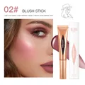 Hot Pink Blush Liquid Blusher Highlighter Contouring Blush Liquid Bronzer Stick Contour for Long