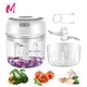 Elektrische Küche Food Chopper Mini Knoblauch Stampfer Brecher USB tragbare Fleischwolf Gemüse