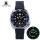 Tactical Frog Abalone Diver Watch for Men Black Dial NH35 Automatic Mechanical Watches Stainless