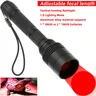 One Mode Red Light Flashlight 1 Mode Red LED Flashlight Red Flashlight Red LED Red Light for