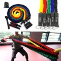 11Pcs/Set Hanging Resistance Band Exercise Tubes Pull Rope Natural Latex Bands Fitness Equipment 150