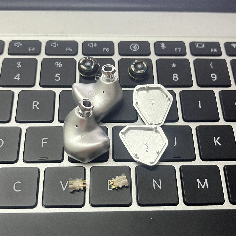 X-ONE Original Treiber 10MM Kopfhörergehäuse Metall CNC HIFI DD Treiber Dark Driver Bass Image