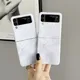 USLION Weiß Harte PC Telefon Fall Für Samsung Galaxy Z Flip 3 4 5G Ultraleicht Schlank Schutz Handy