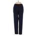 Ann Taylor LOFT Dress Pants - Mid/Reg Rise: Blue Bottoms - Women's Size 2