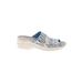 Bzees Wedges: Blue Shoes - Women's Size 9 1/2 - Open Toe
